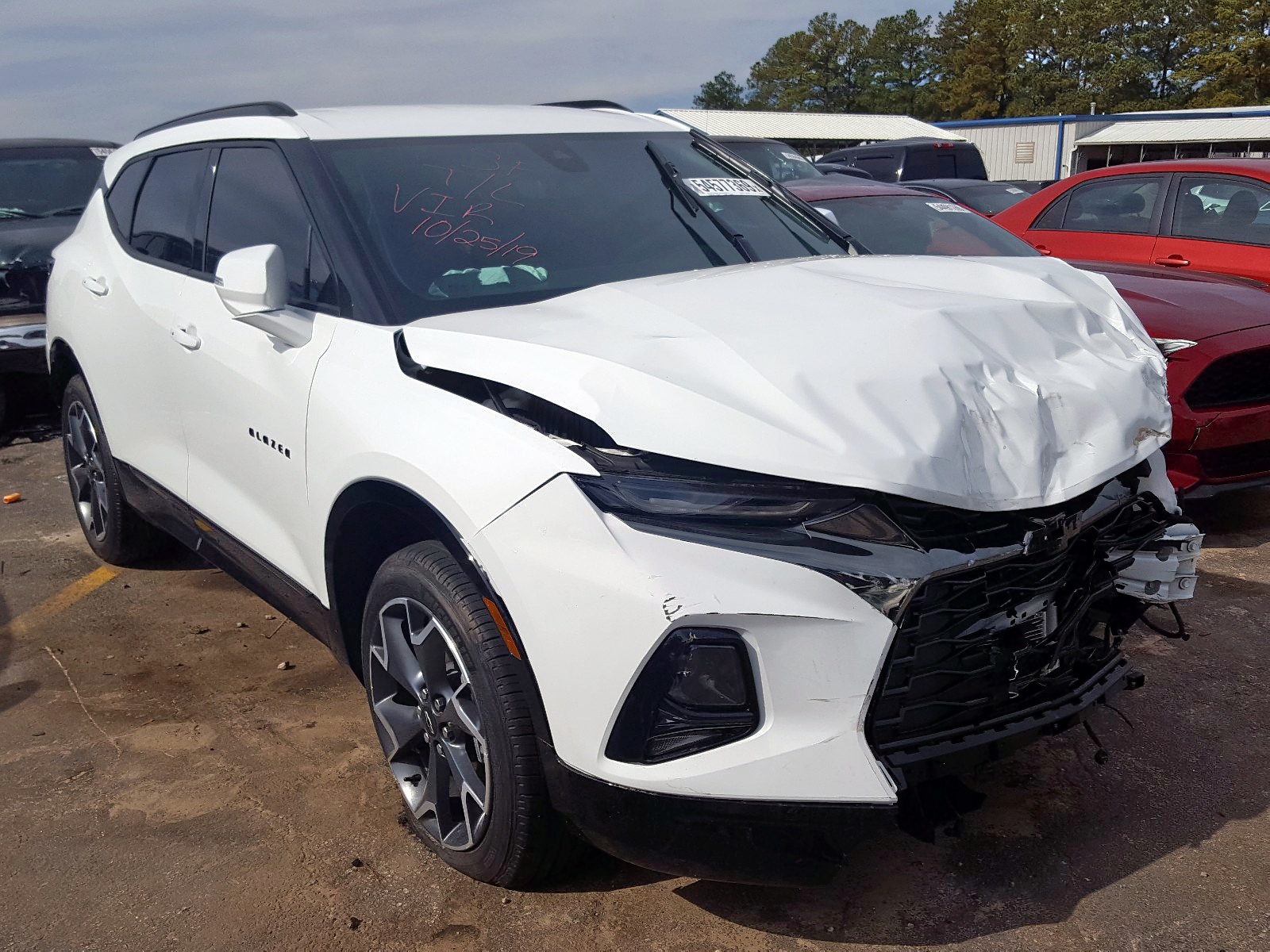 Продажа Chevrolet Blazer rs 2019 white 3.6 vin