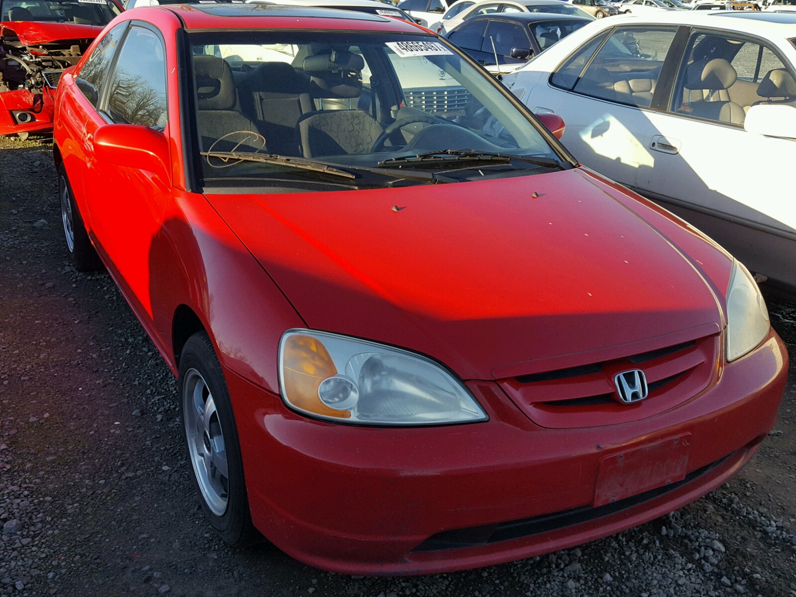 2001 Honda Civic SI For Sale At Copart Portland OR Lot 48665497