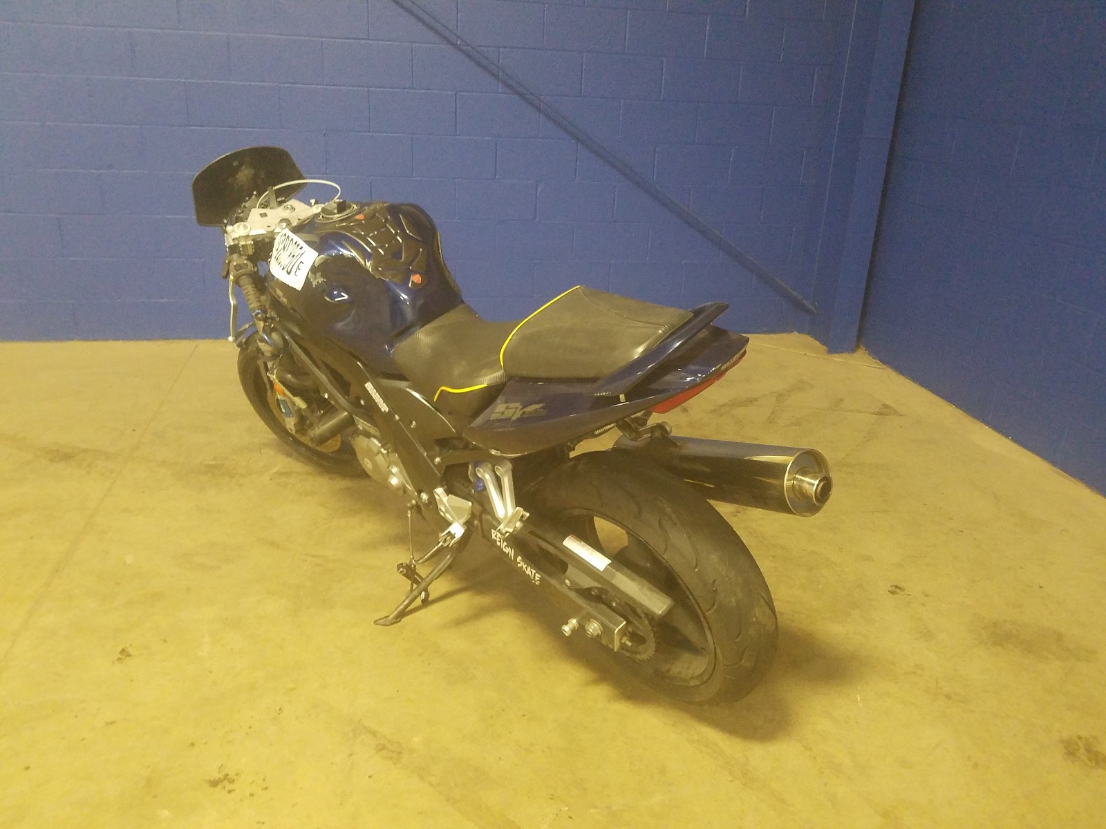 2008 SUZUKI SV650 VIN: JS1VP53A482100728