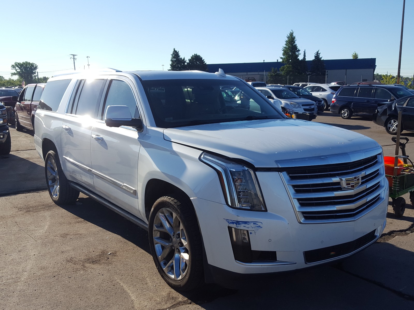 Cadillac Escalade 2016 черный платинум