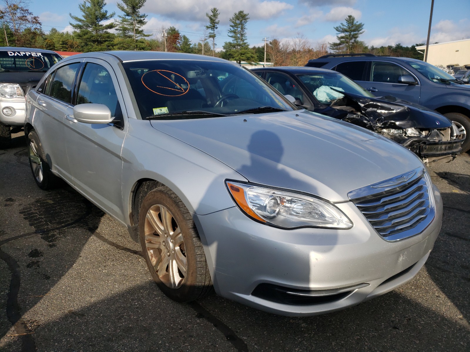 Chrysler 200 i 2012 сзади