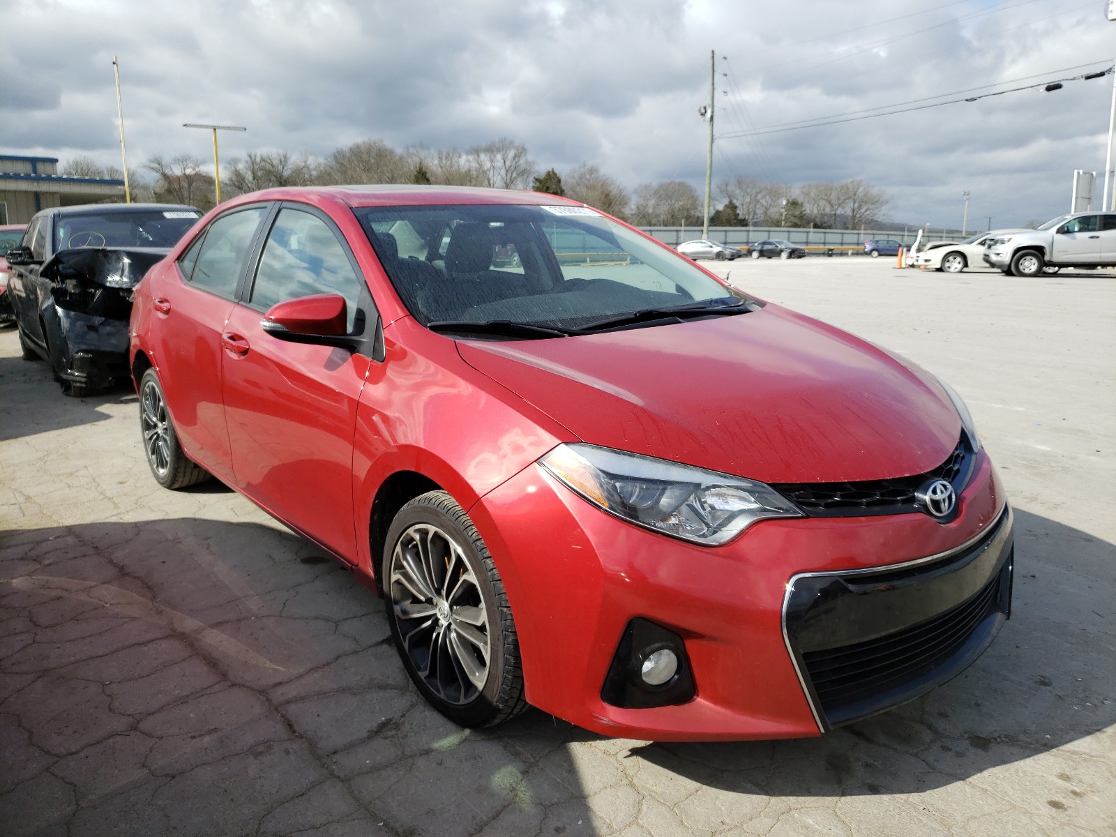 Toyota Corolla 2015 Red