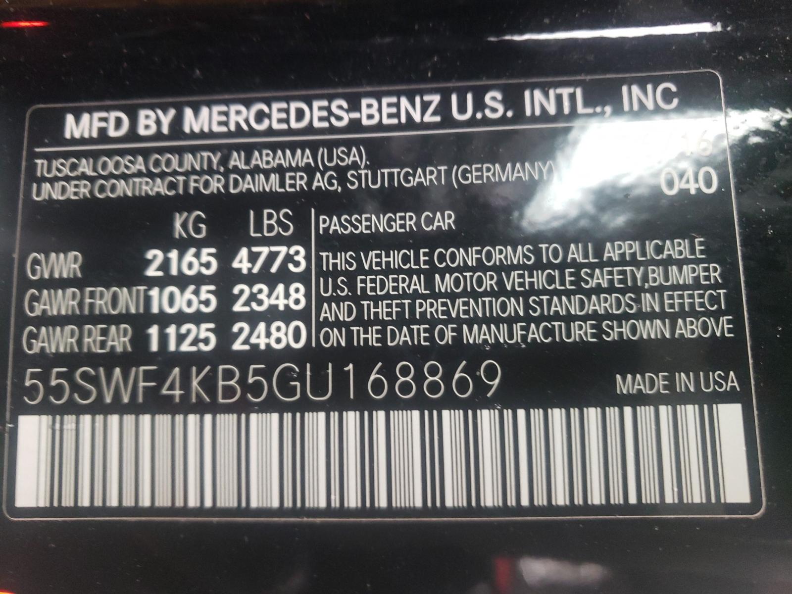 Mercedes-benz C 300 4mat 2016