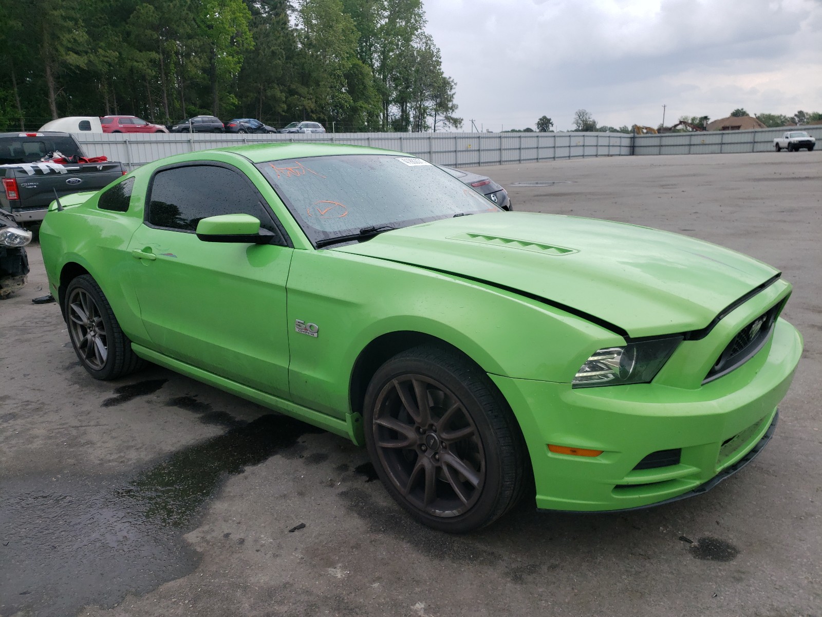 Ford Mustang 2014 Green