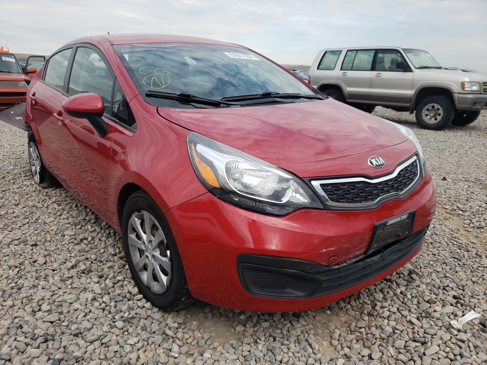 Kia Rio 2014 Red