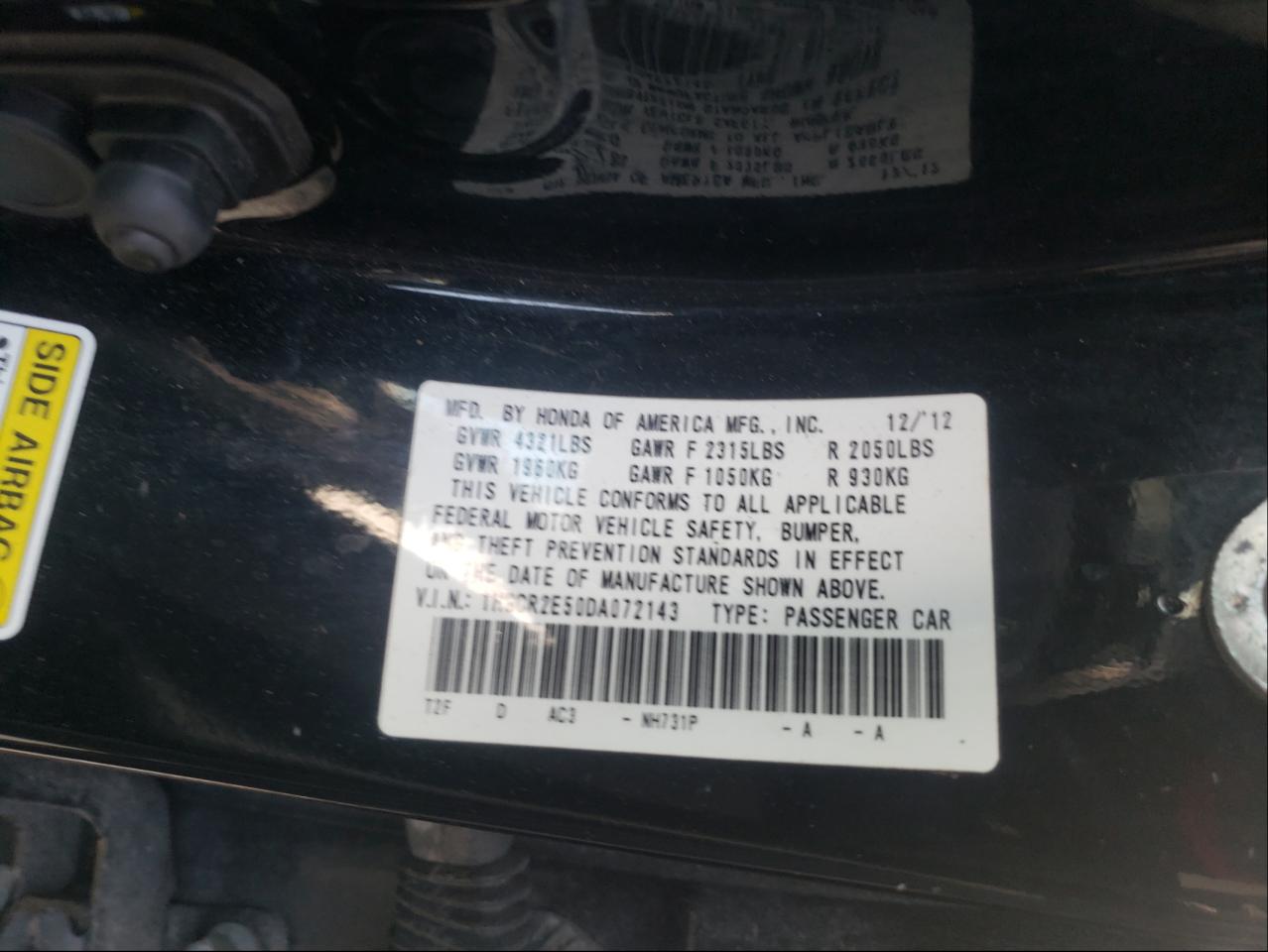 Honda Accord Sport 2013 Honda Accord Sport 2013