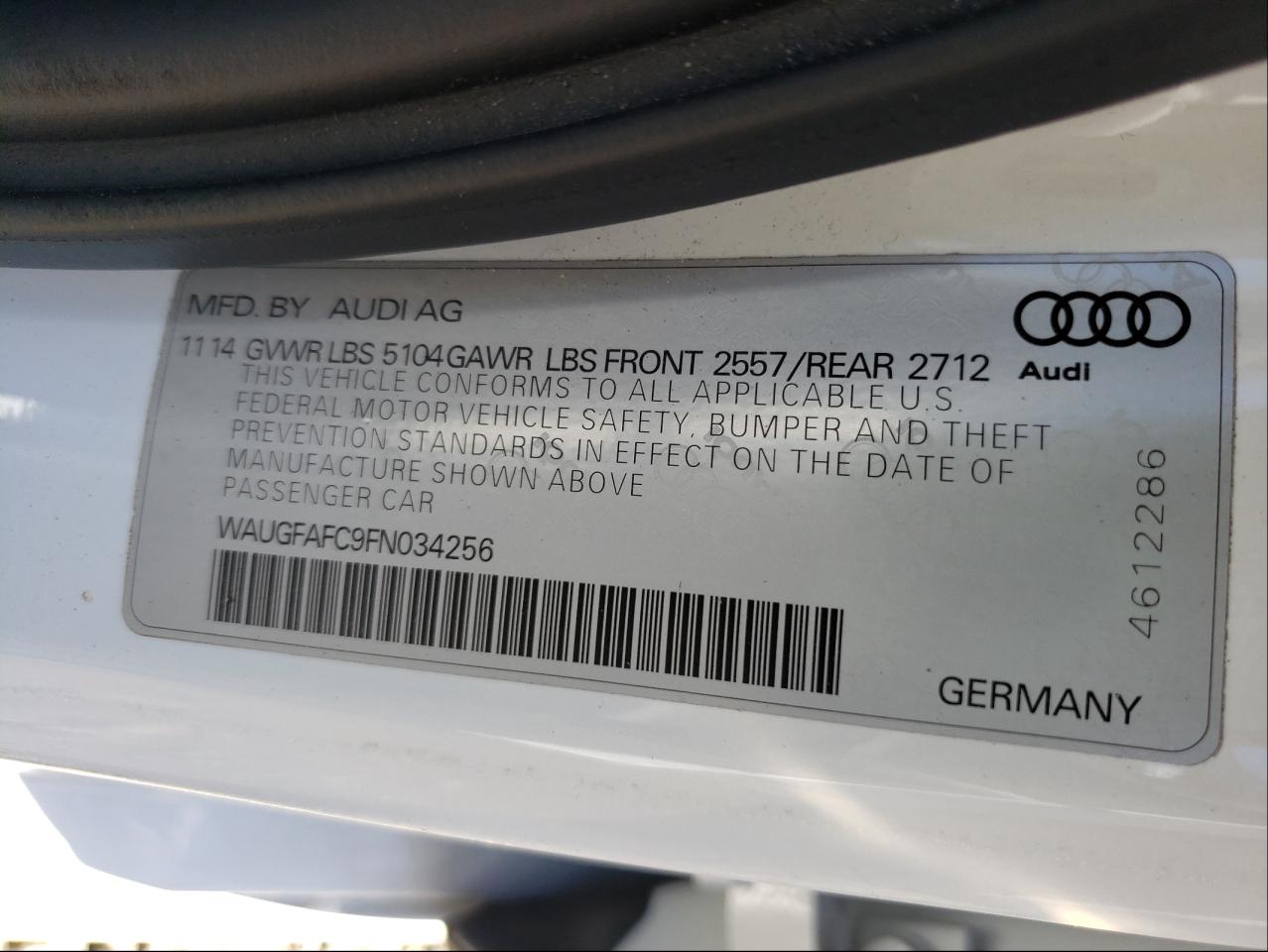 Audi A6 premium 2015
