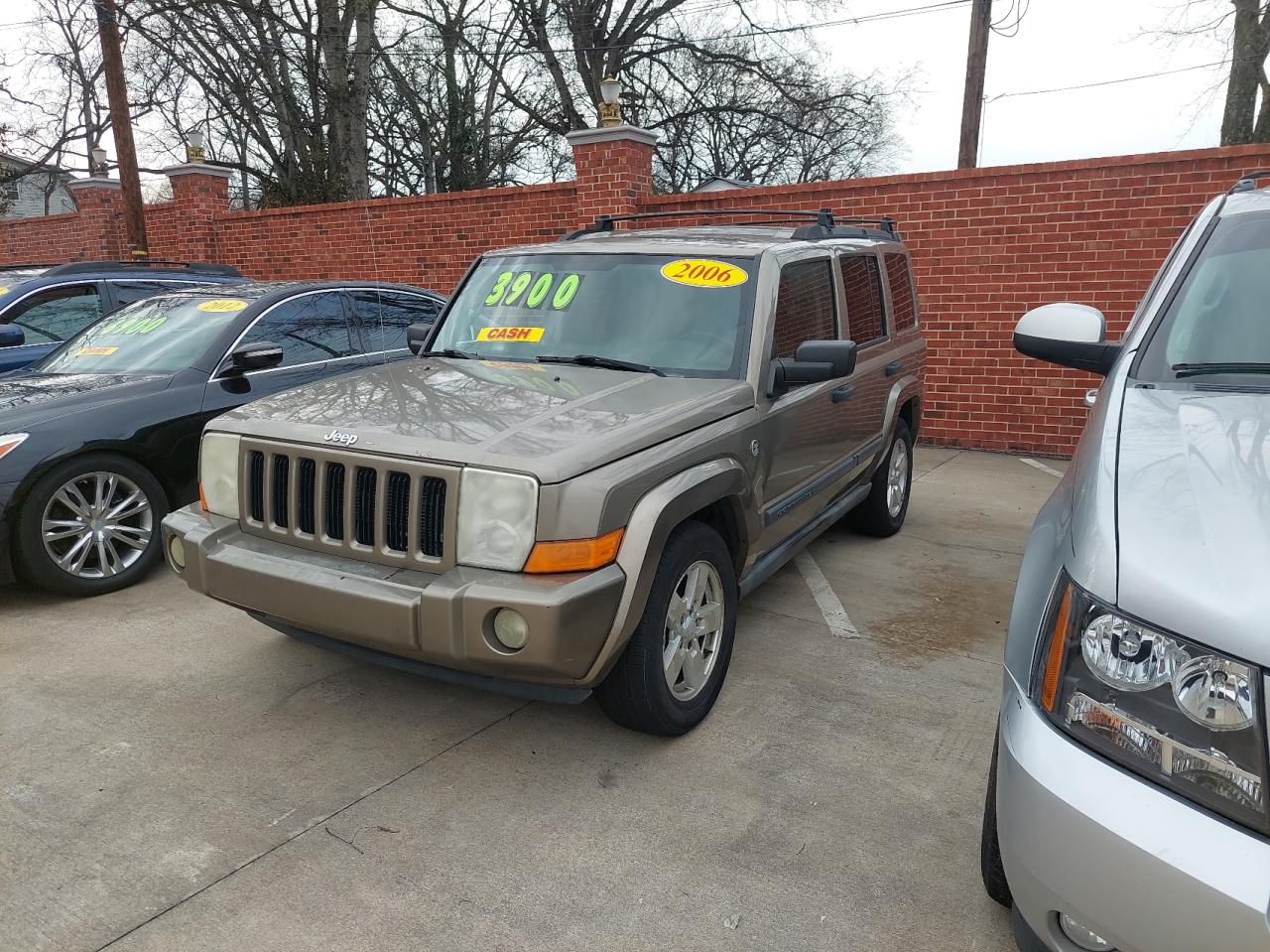 2006 JEEP COMMANDER VIN 1J8HG48N66C232317 from the USA