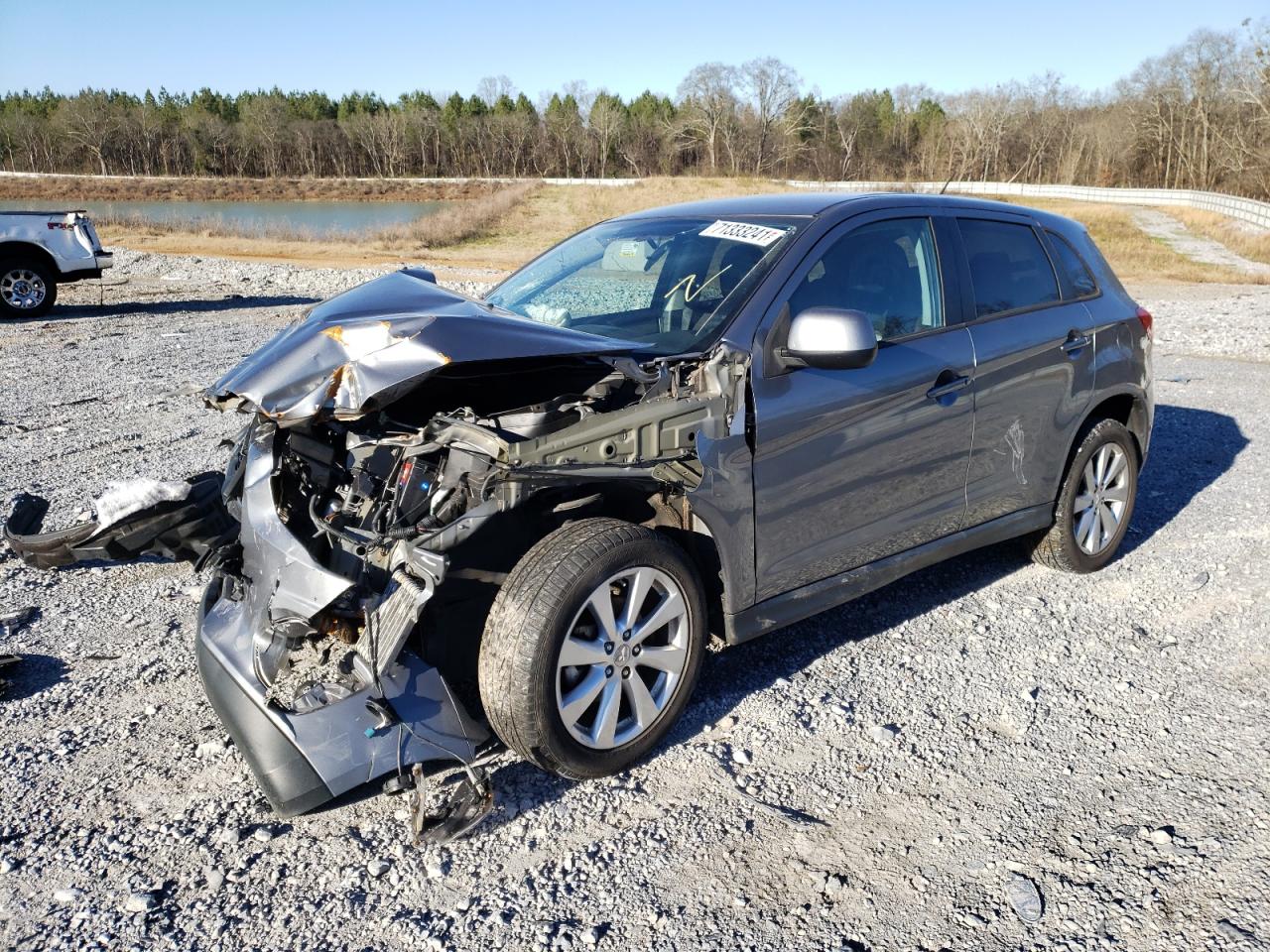 2015 MITSUBISHI OUTLANDER SPORT ES VIN: 4A4AR3AU1FE004771