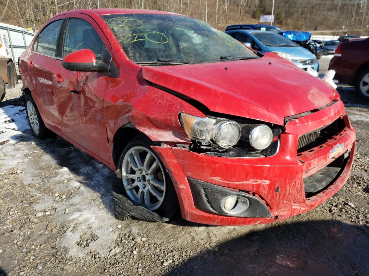 2013 CHEVROLET SONIC LT VIN: 1G1JD5SH9D4210550