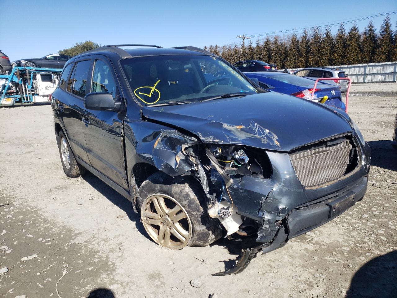 2012 HYUNDAI SANTA FE GLS VIN: 5XYZG3ABXCG131021