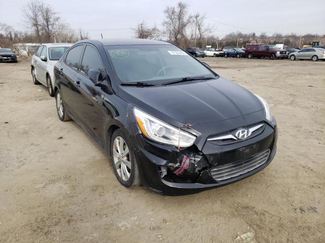 2014 HYUNDAI ACCENT GLS VIN: KMHCU4AE6EU590669