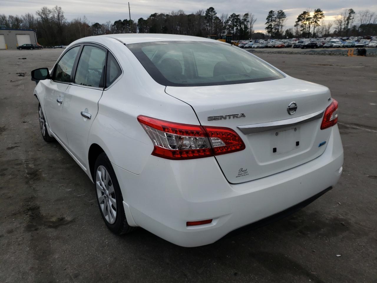 2014 NISSAN SENTRA S VIN: 3N1AB7APXEY292856