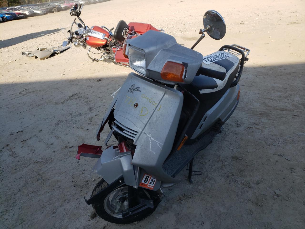2000 YAMAHA XC125 VIN: JYA3EKC07YA040003