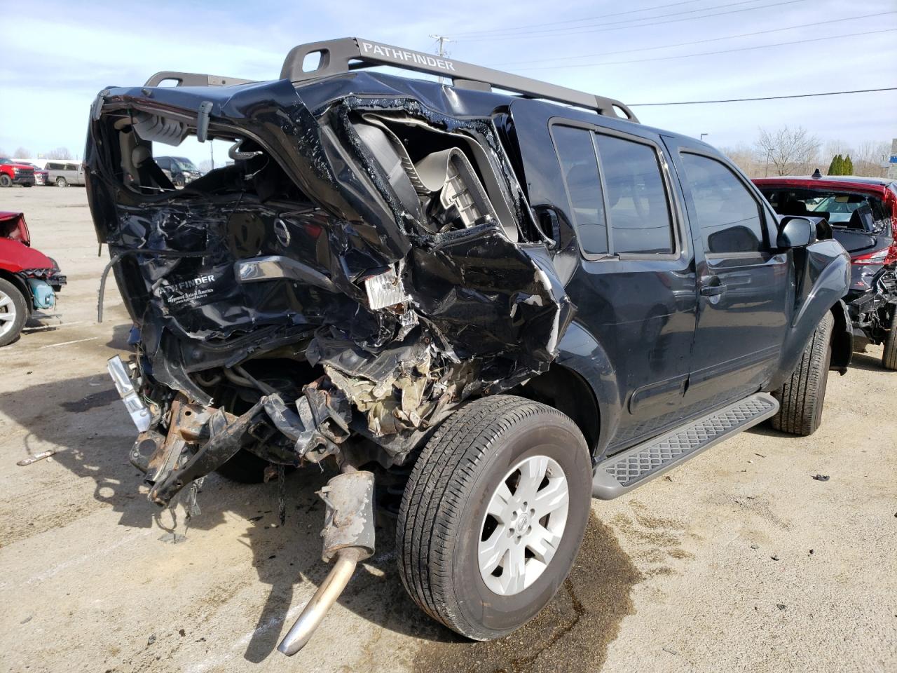 2007 NISSAN PATHFINDER LE VIN: 5N1AR18W47C610559