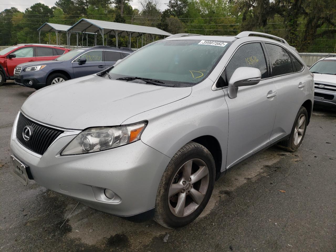 2010 LEXUS RX 350 VIN: 2T2BK1BA2AC071489