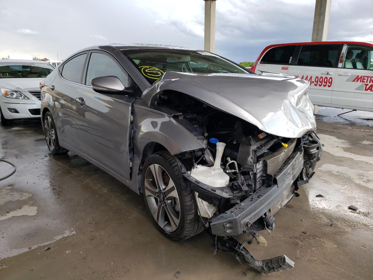 2014 HYUNDAI ELANTRA SE VIN: KMHDH4AH1EU052500