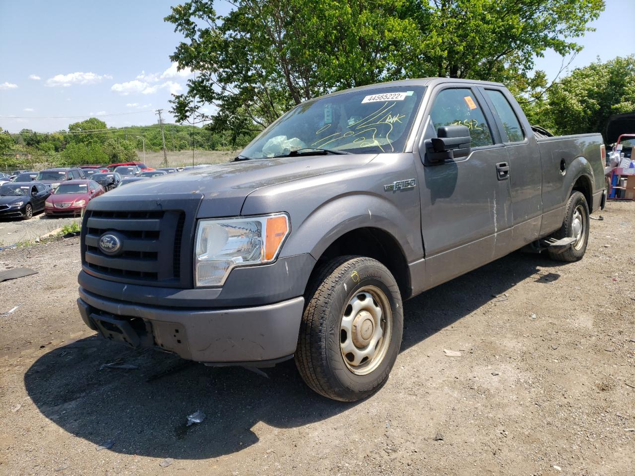 2011 FORD F150 SUPER CAB VIN: 1FTEX1CM5BFA04437