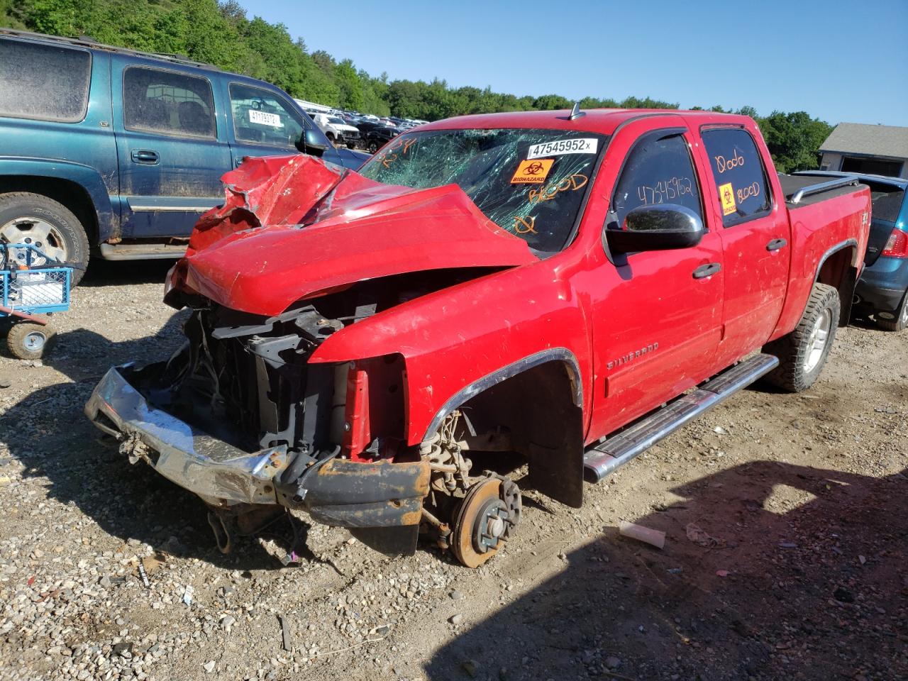 2013 CHEVROLET SILVERADO K1500 LT VIN: 3GCPKSE7XDG248607