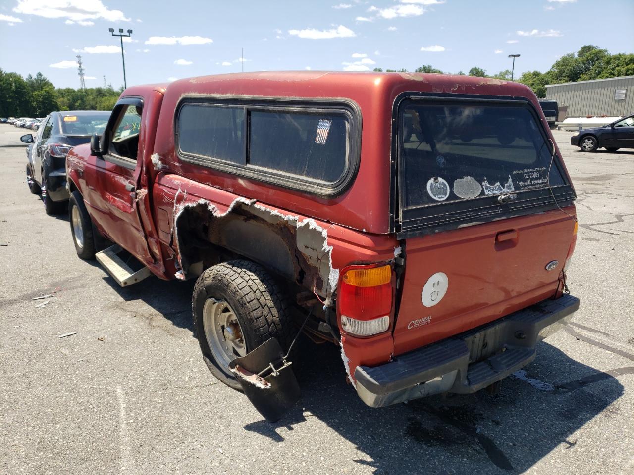 1998 FORD RANGER VIN: 1FTYR10C4WPA31177