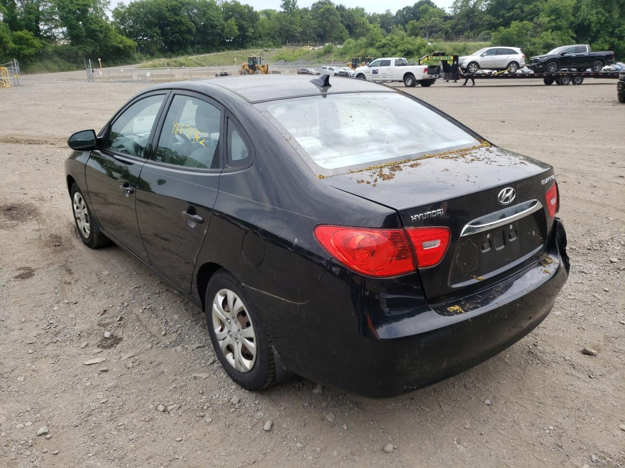 2010 HYUNDAI ELANTRA BLUE VIN: KMHDU4AD9AU943878