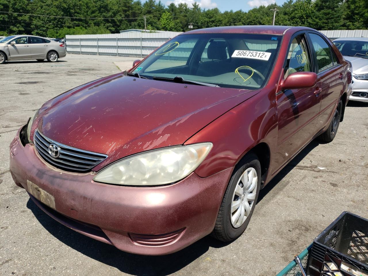 2005 TOYOTA CAMRY LE VIN: 4T1BE32K75U403687