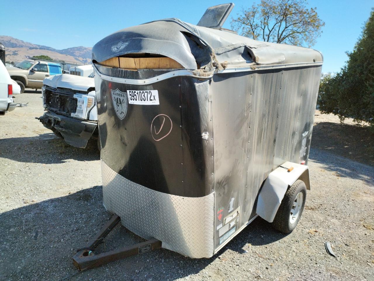 2005 HAUL TRAILER VIN: 16HCB081X5A015215