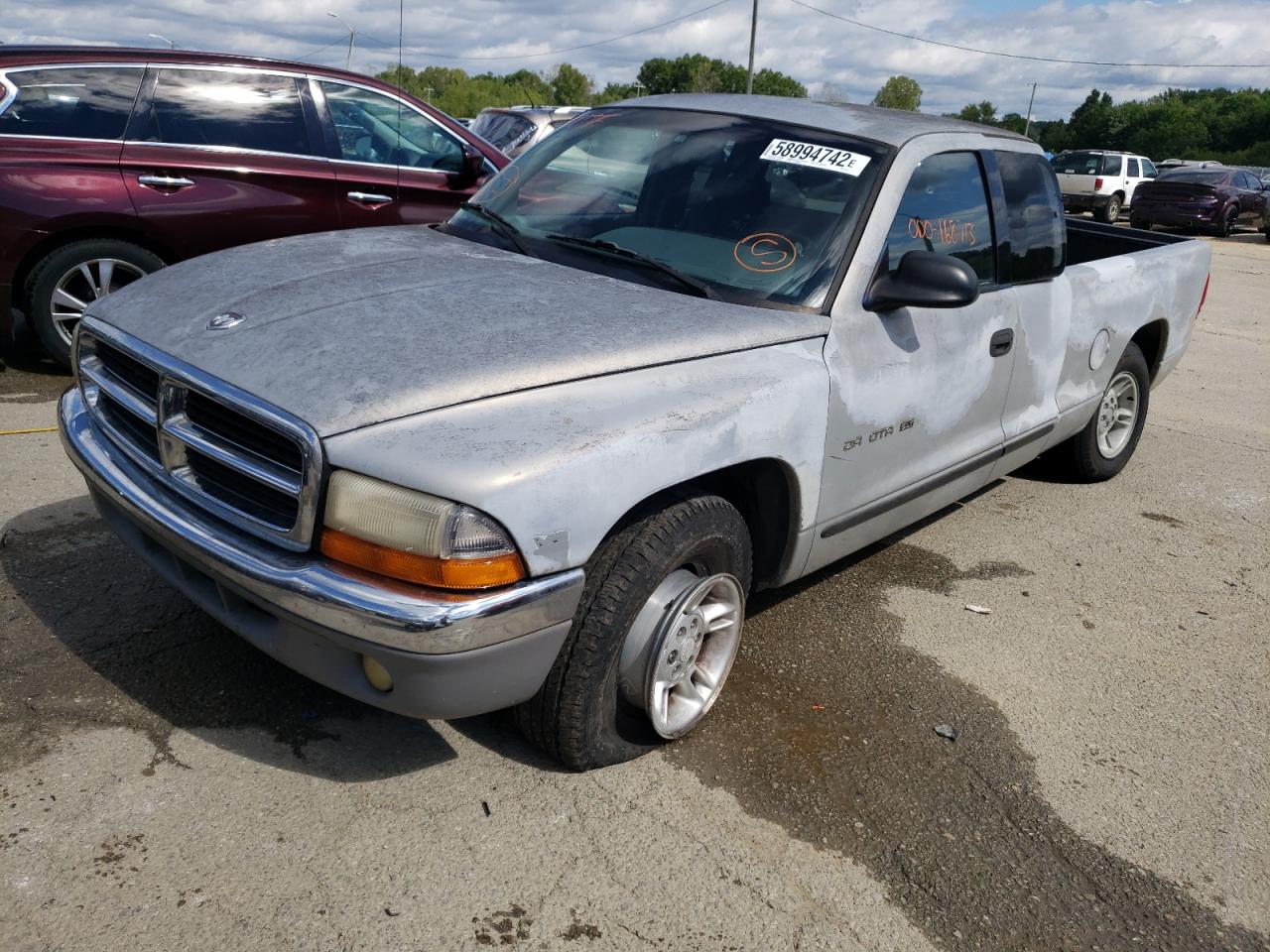 1998 DODGE DAKOTA VIN: 1B7GL22X5WS531770