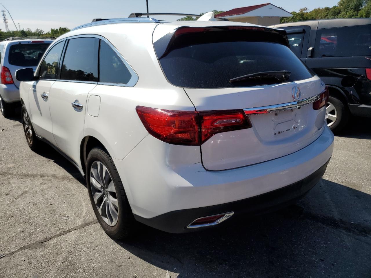 2014 ACURA MDX TECHNOLOGY VIN: 5FRYD4H47EB022896