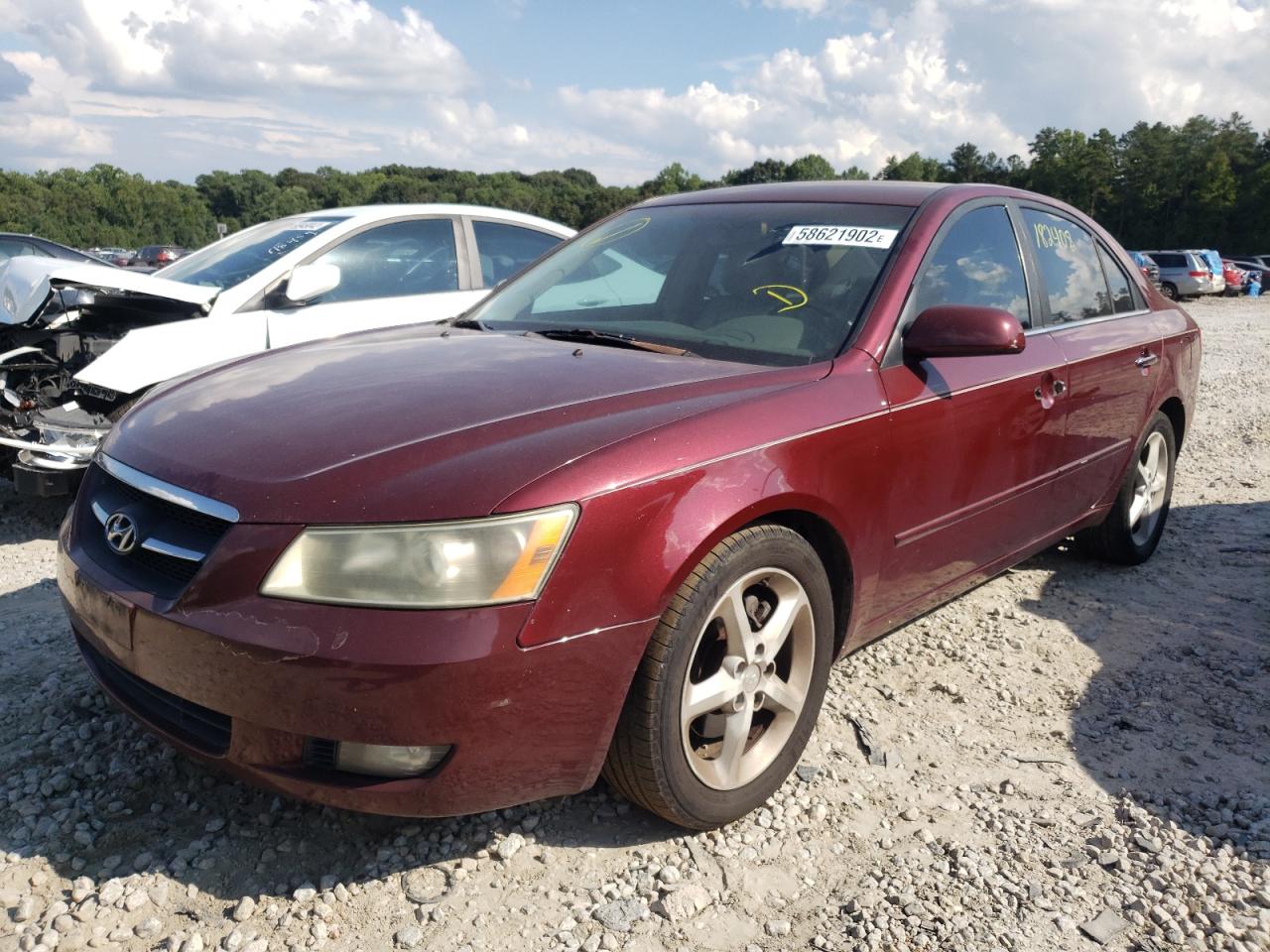 2007 HYUNDAI SONATA SE VIN: 5NPEU46F27H251032