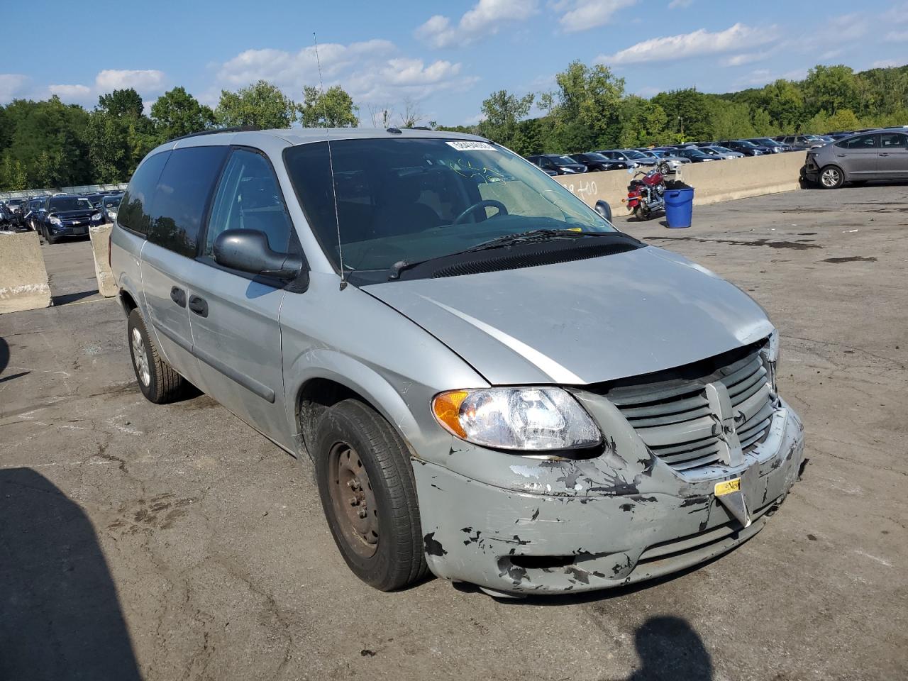 2007 DODGE GRAND CARAVAN SE VIN: 1D4GP24RX7B191619