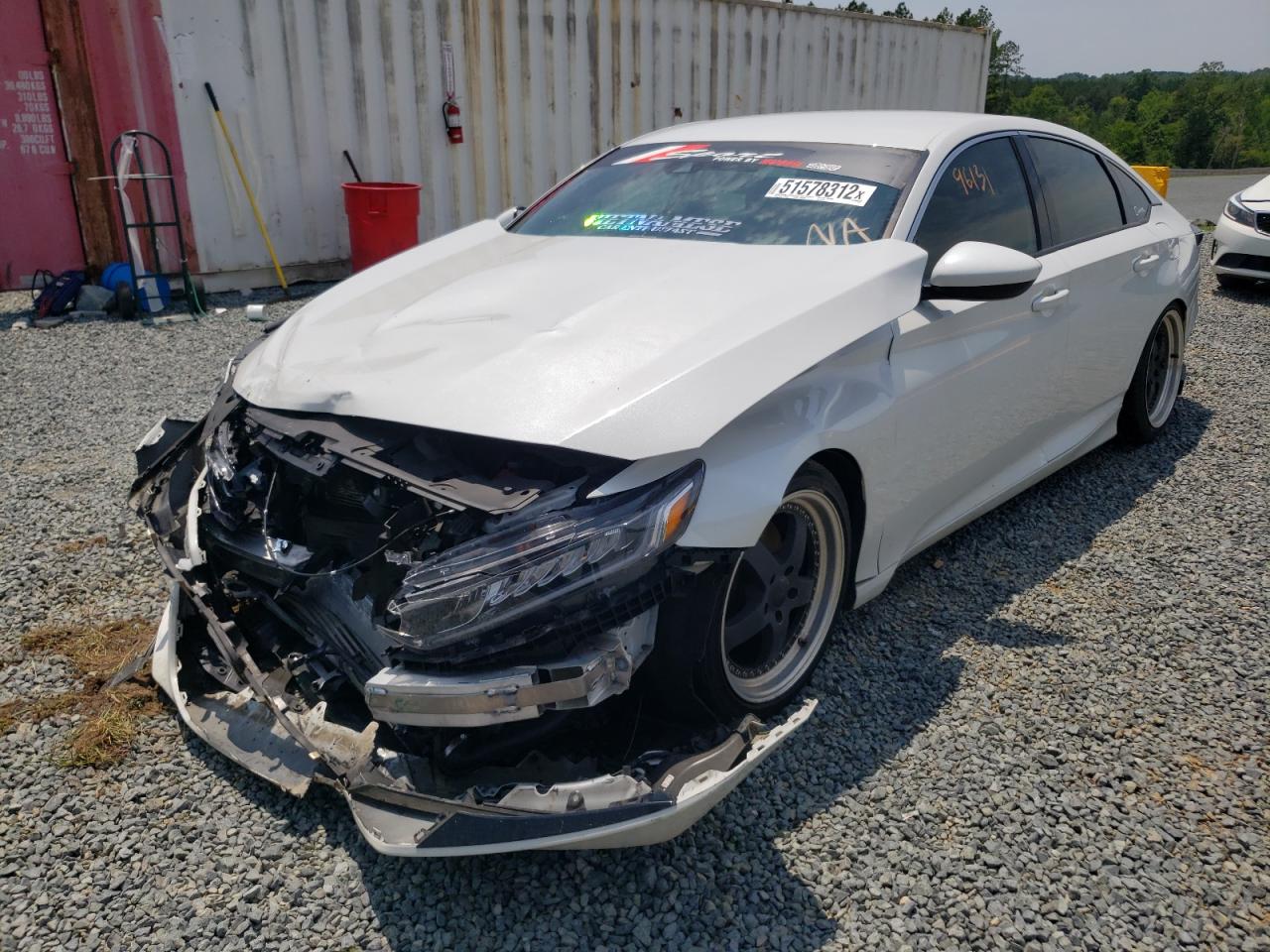 2018 HONDA ACCORD SPORT VIN: 1HGCV1F33JA235723