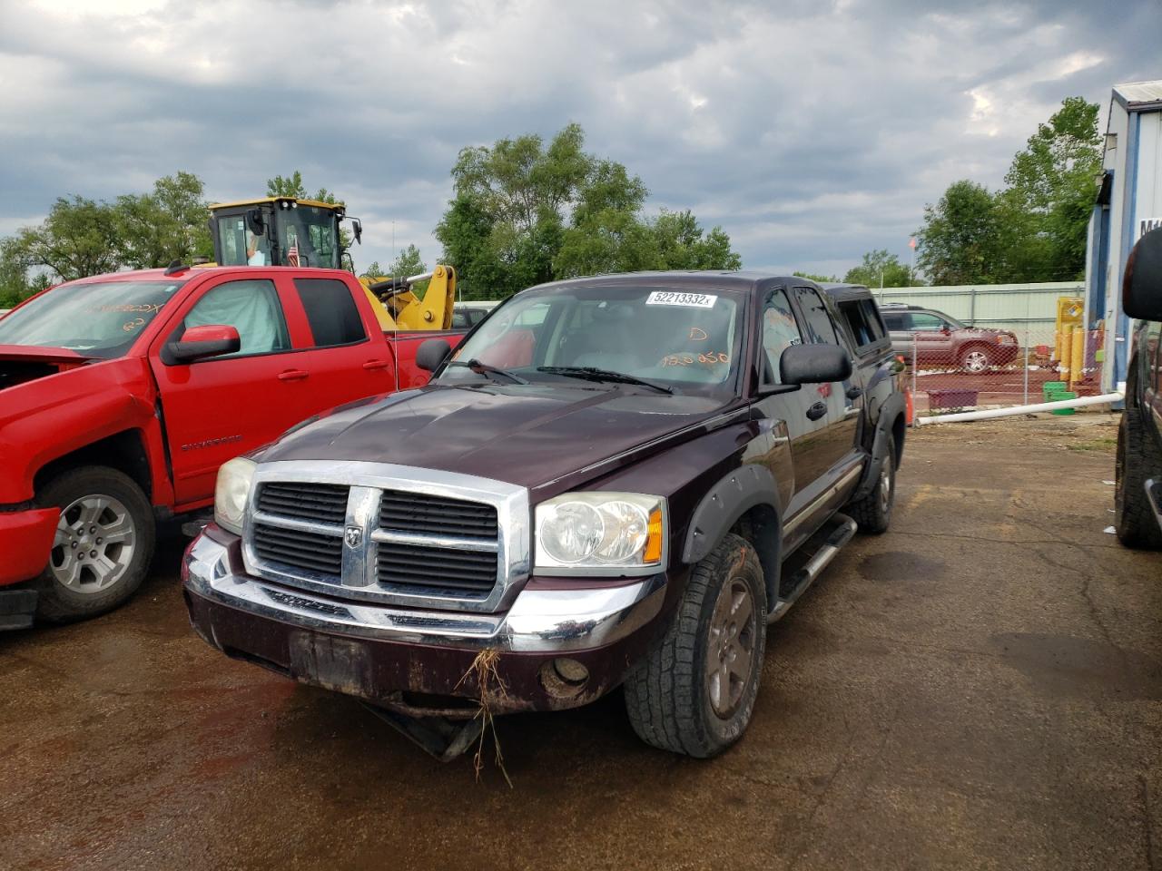 2005 DODGE DAKOTA QUAD LARAMIE VIN: 1D7HW58N75S120250