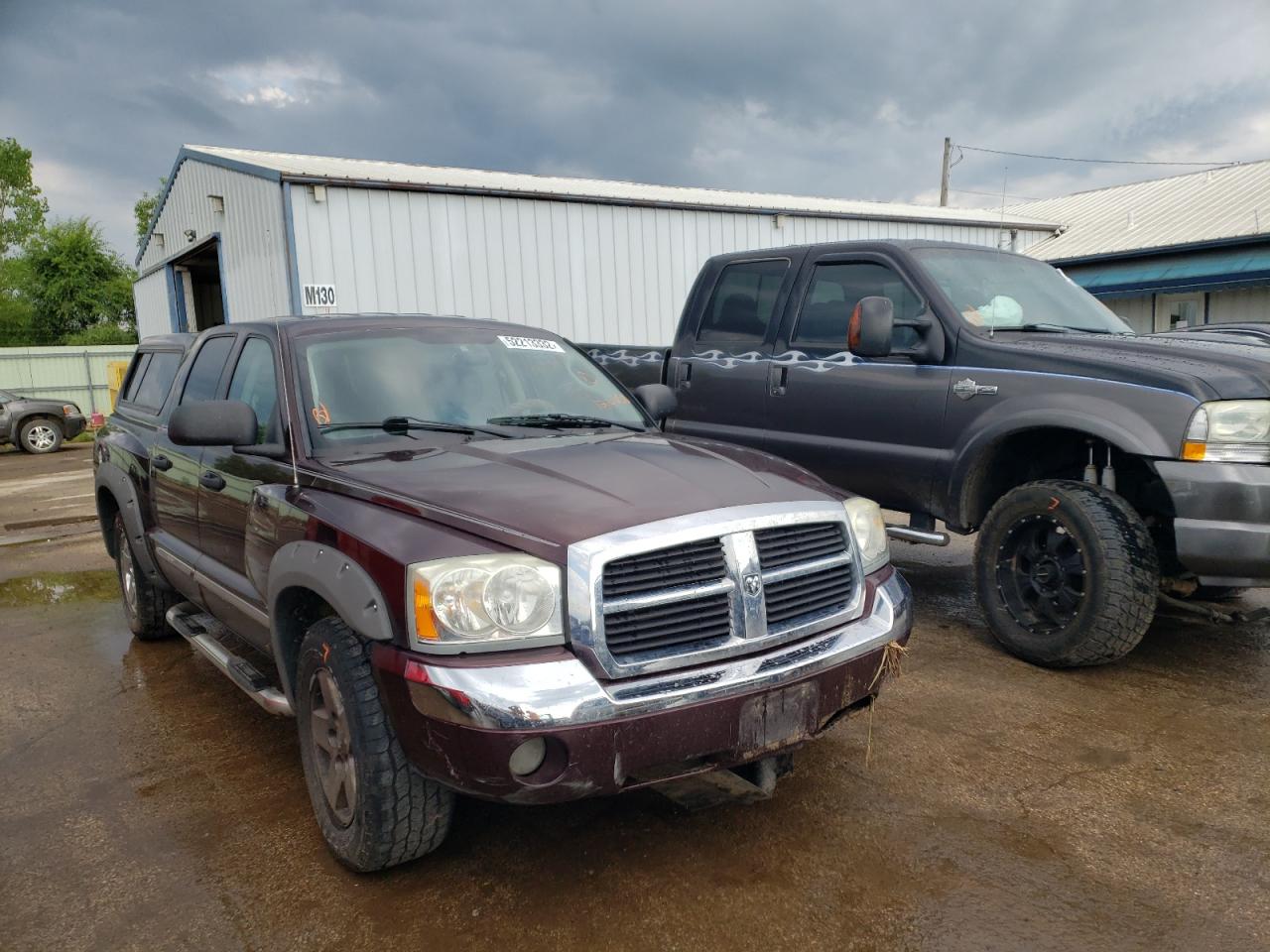 2005 DODGE DAKOTA QUAD LARAMIE VIN: 1D7HW58N75S120250