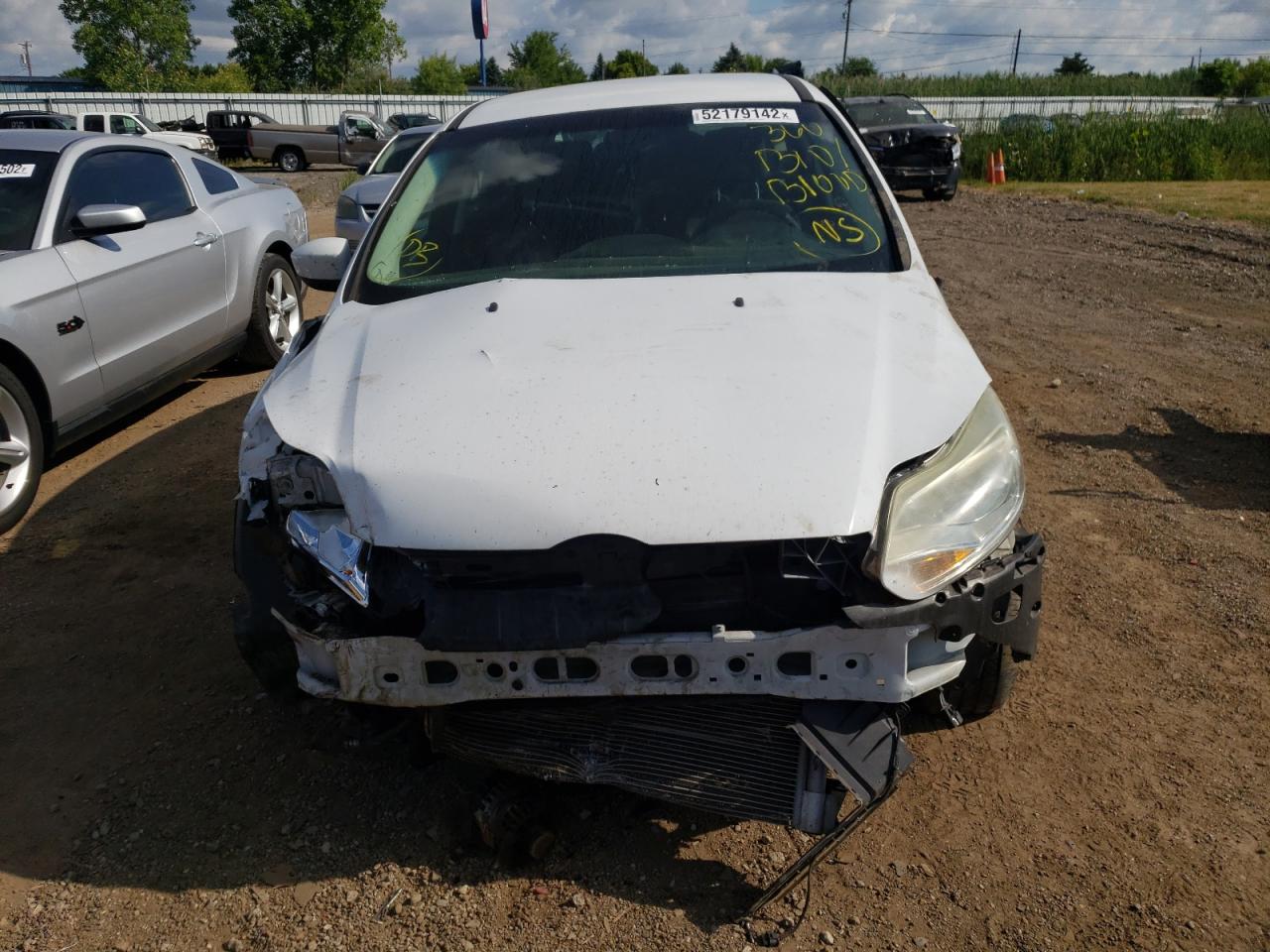 2012 FORD FOCUS SE VIN: 1FAHP3K25CL177151