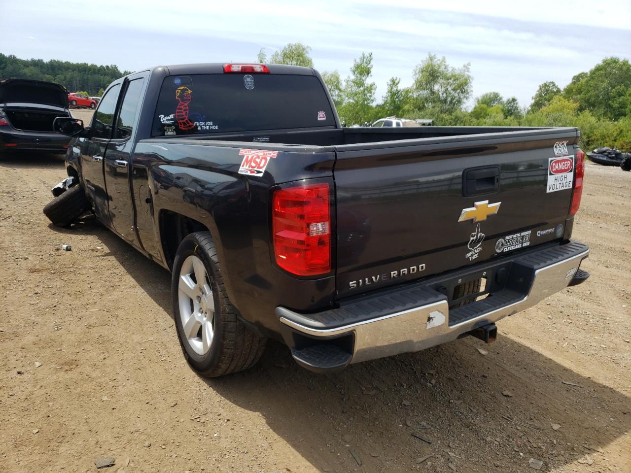 2015 CHEVROLET SILVERADO K1500 VIN: 1GCVKPEC8FZ250733