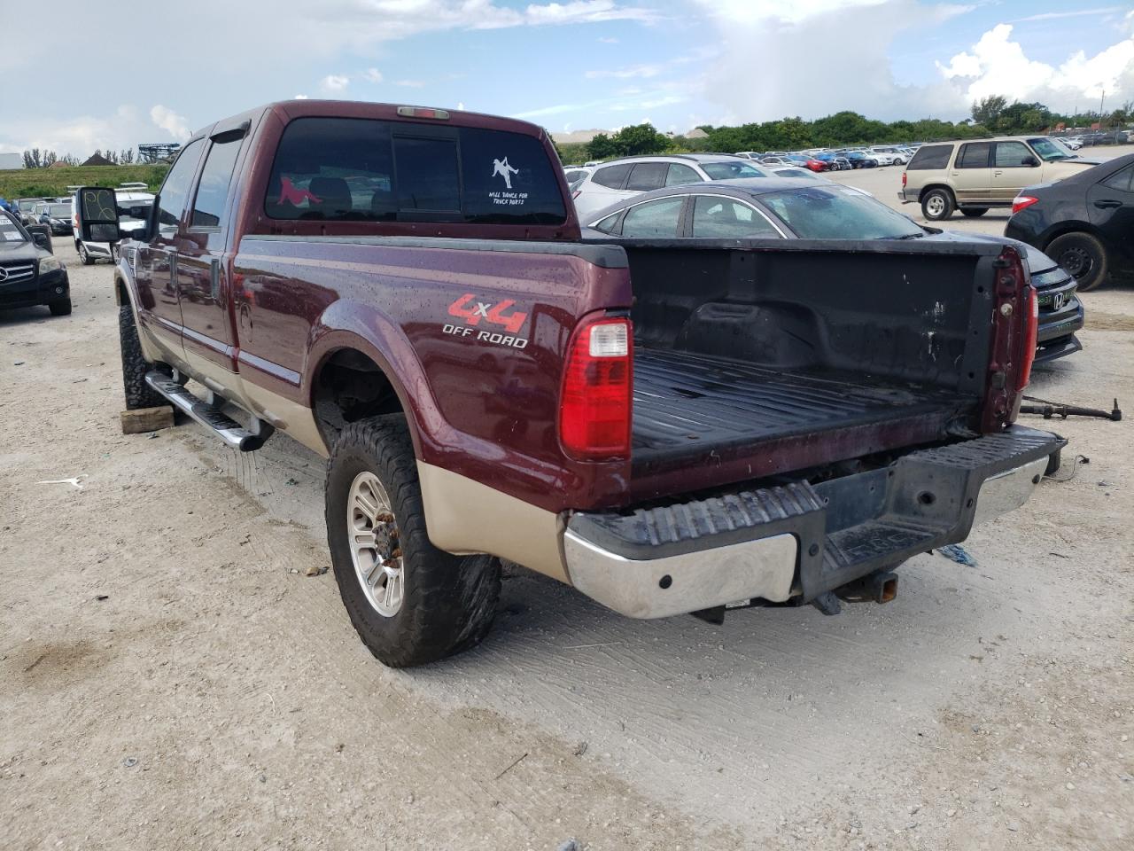 2009 FORD F250 SUPER DUTY VIN: 1FTSW21R69EA57223