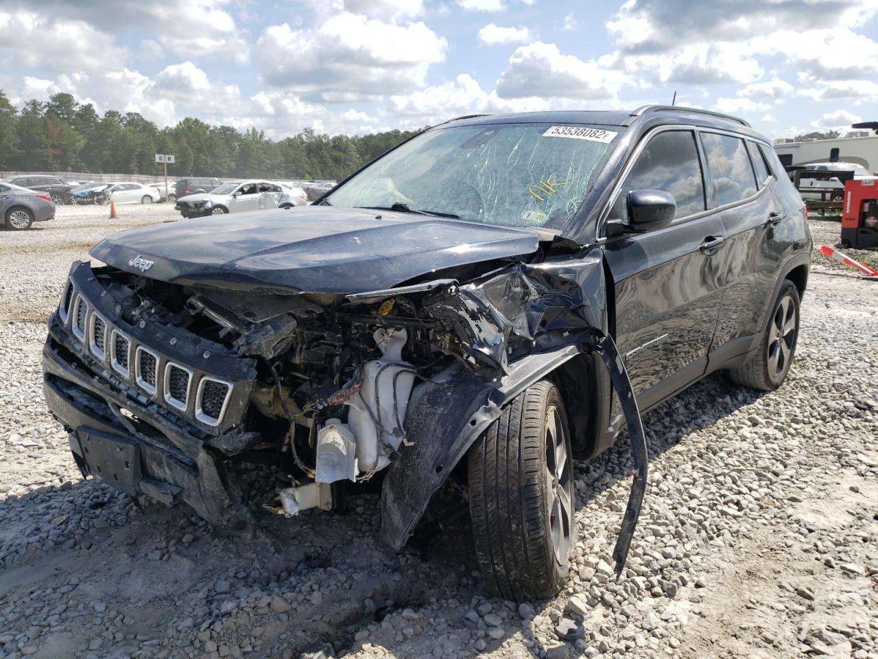2018 JEEP COMPASS LATITUDE VIN: 3C4NJDBB9JT114897