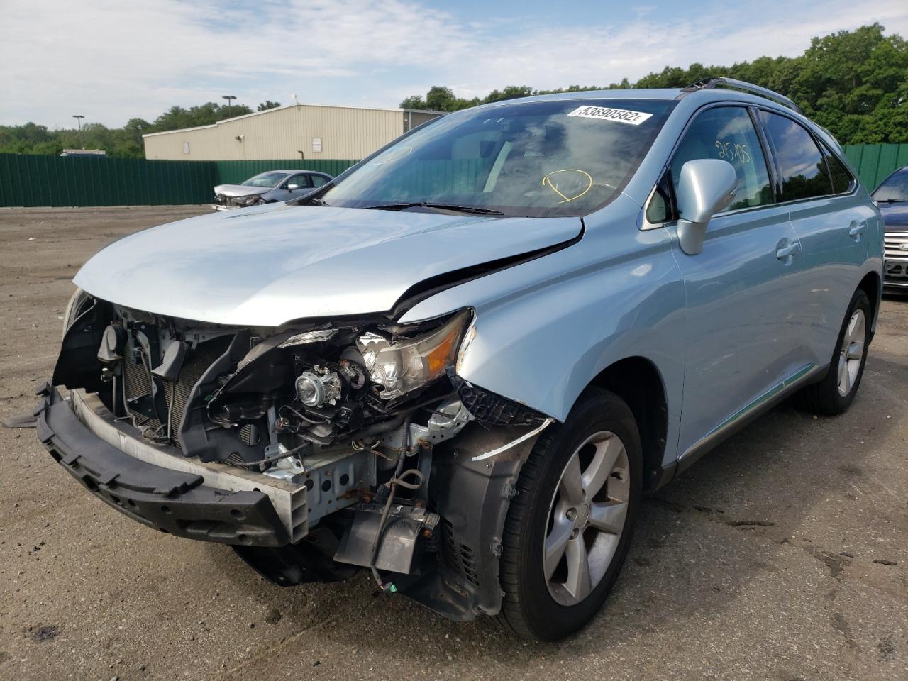 2010 LEXUS RX 350 VIN: 2T2BK1BAXAC004266