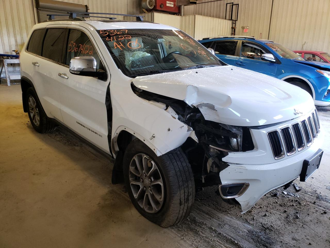2014 JEEP GRAND CHEROKEE LIMITED VIN: 1C4RJFBT1EC186247