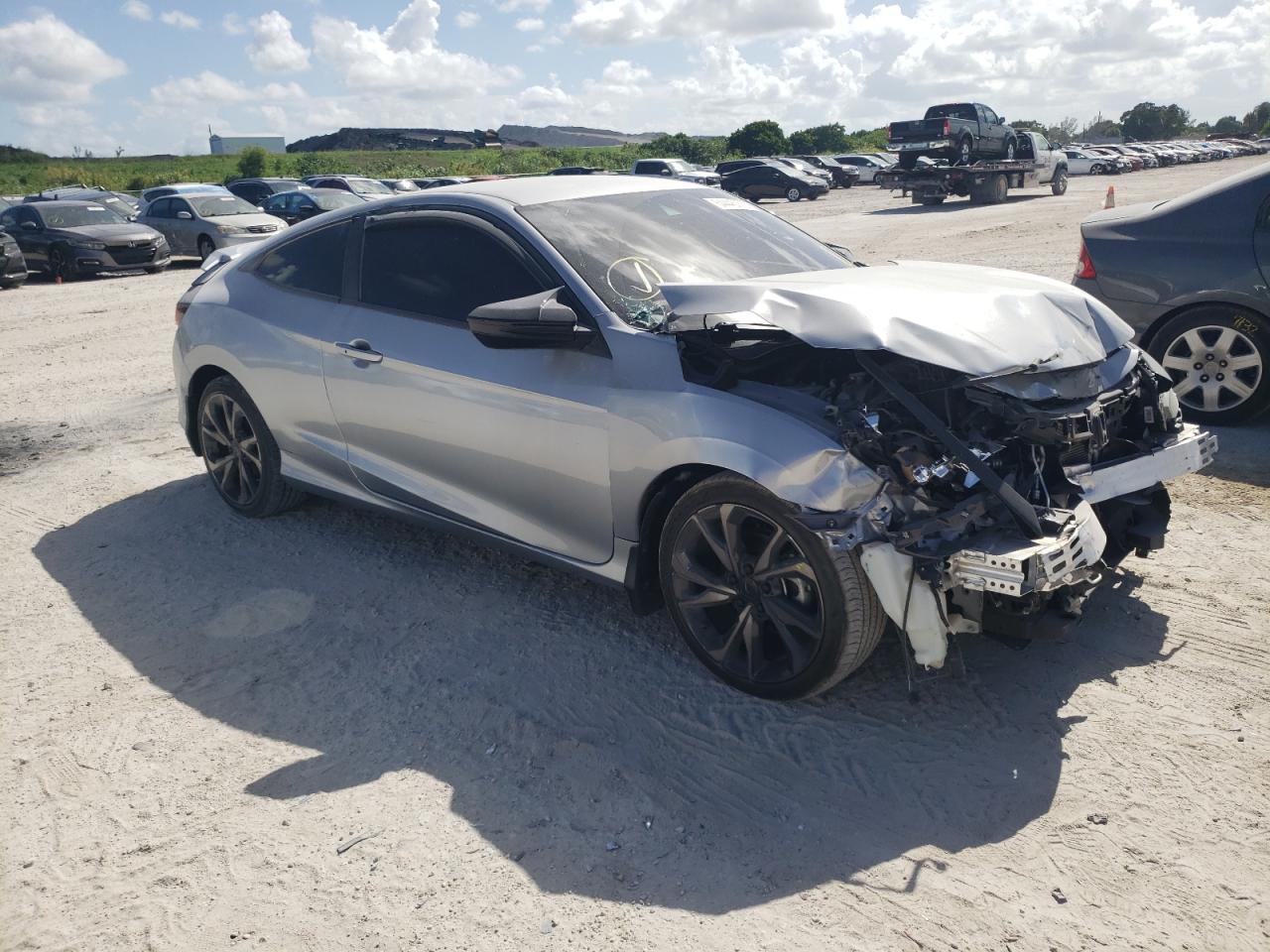2019 HONDA CIVIC SPORT VIN: 2HGFC4B80KH305977