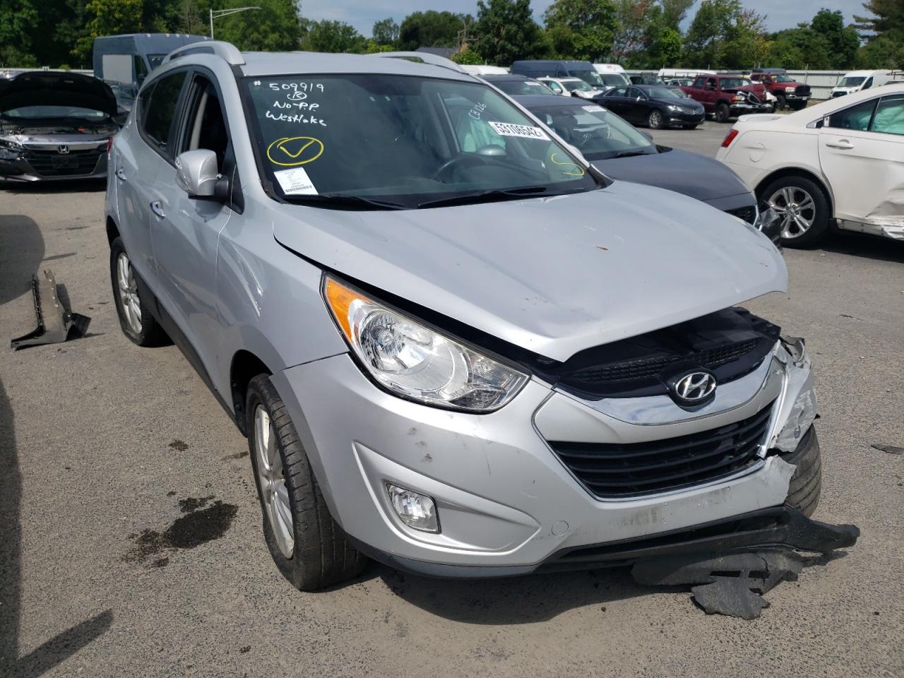2012 HYUNDAI TUCSON GLS VIN: KM8JUCAC9CU509919