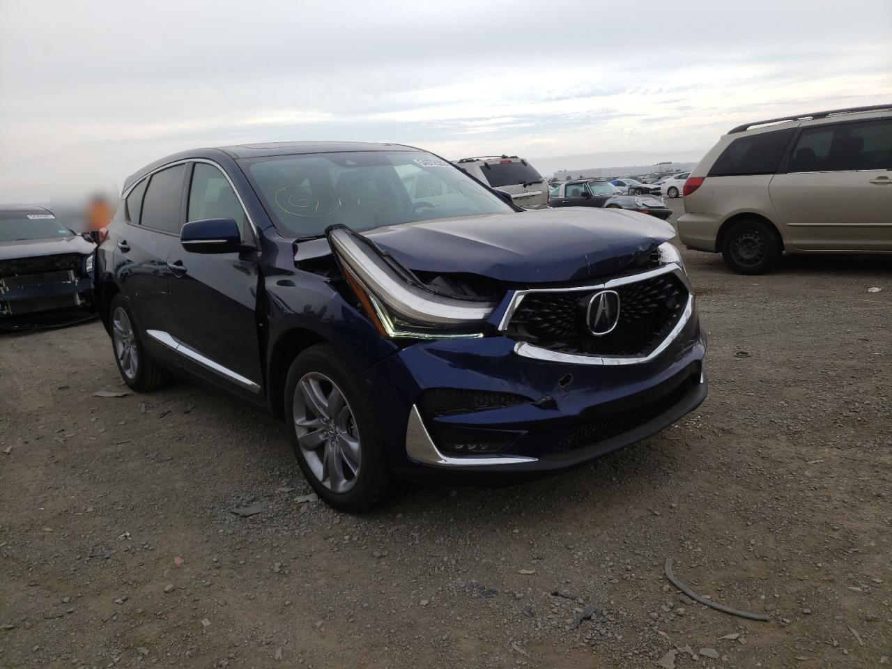 2019 ACURA RDX ADVANCE VIN: 5J8TC1H72KL006204