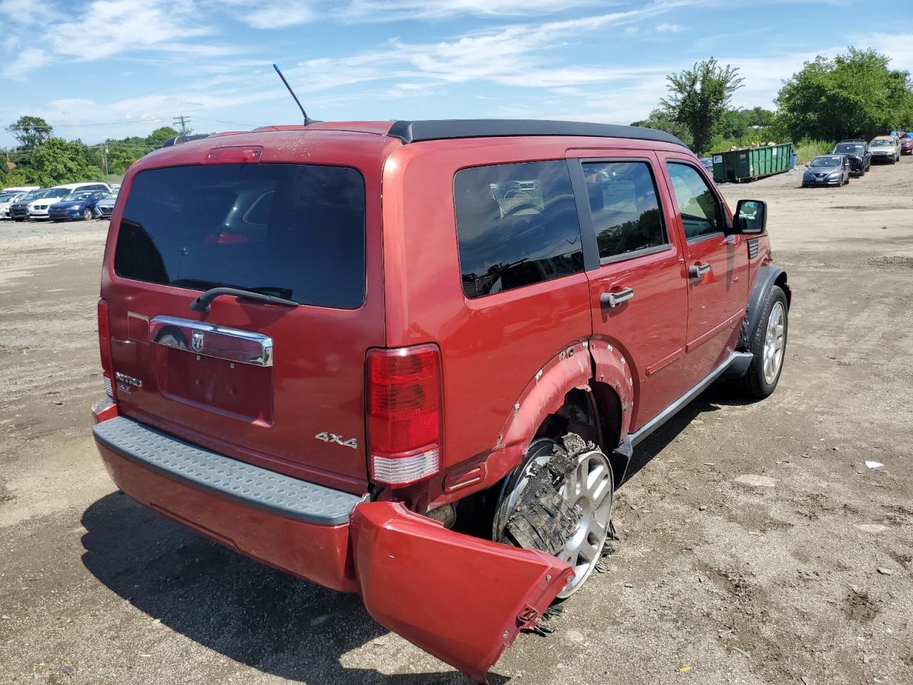 2008 DODGE NITRO SLT VIN: 1D8GU58K78W113654