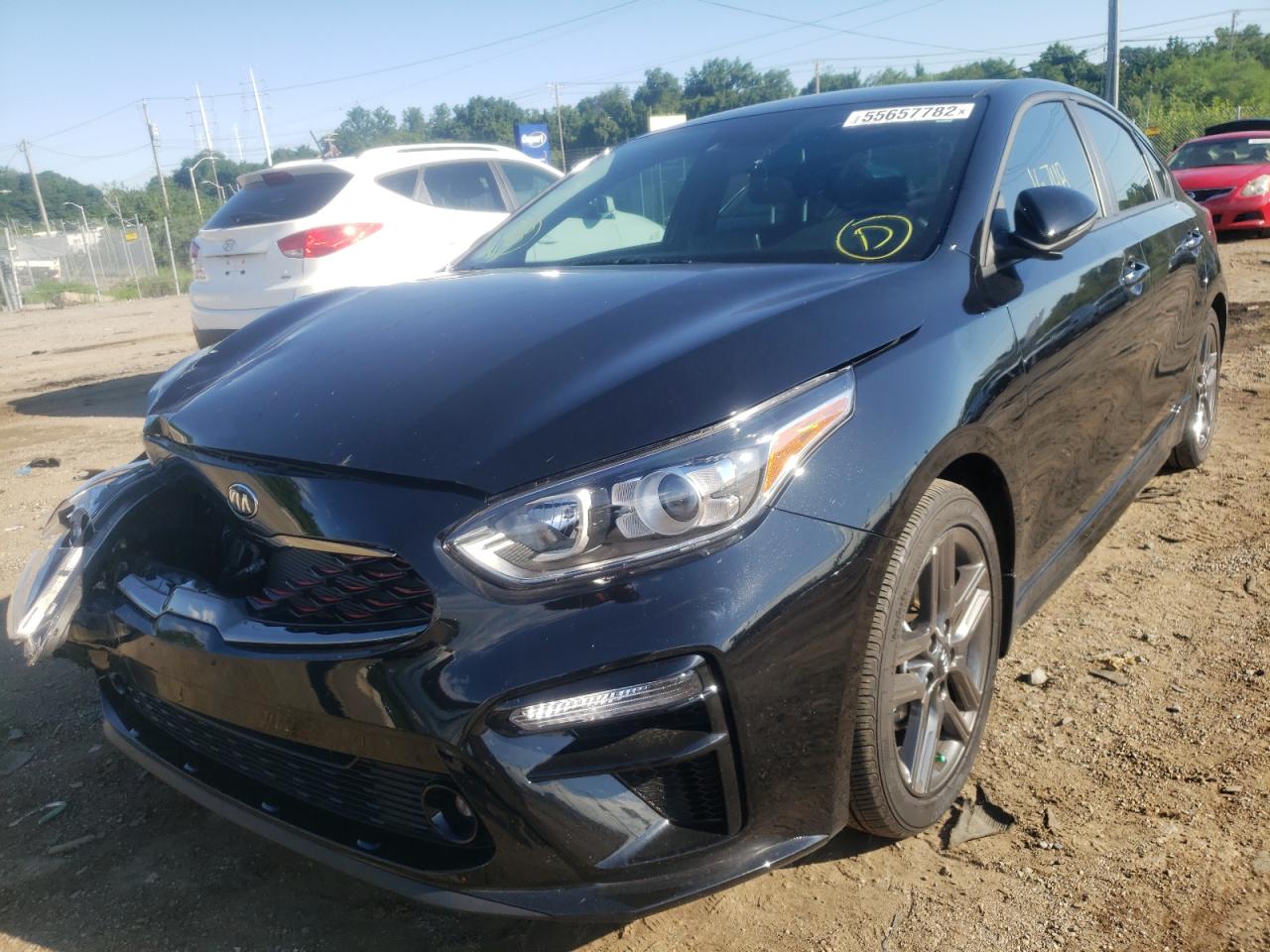 2021 KIA FORTE GT LINE VIN: 3KPF34AD8ME381586