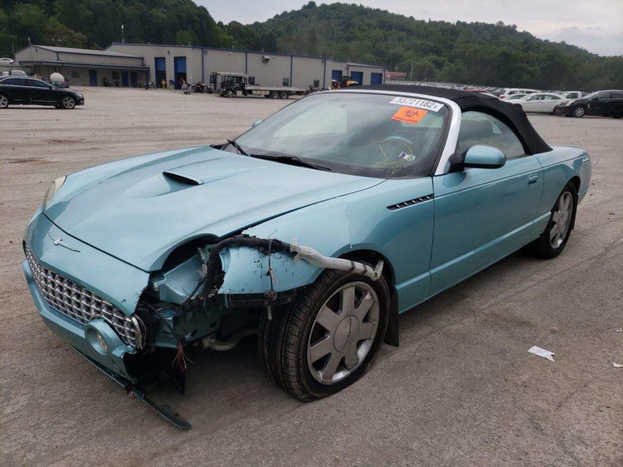 2002 FORD THUNDERBIRD VIN: 1FAHP60A92Y120884
