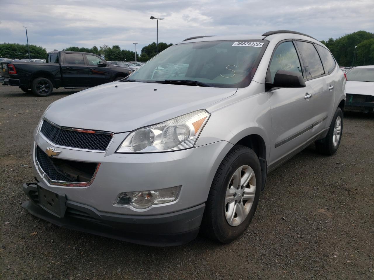 2012 CHEVROLET TRAVERSE LS VIN: 1GNKVFED5CJ419346