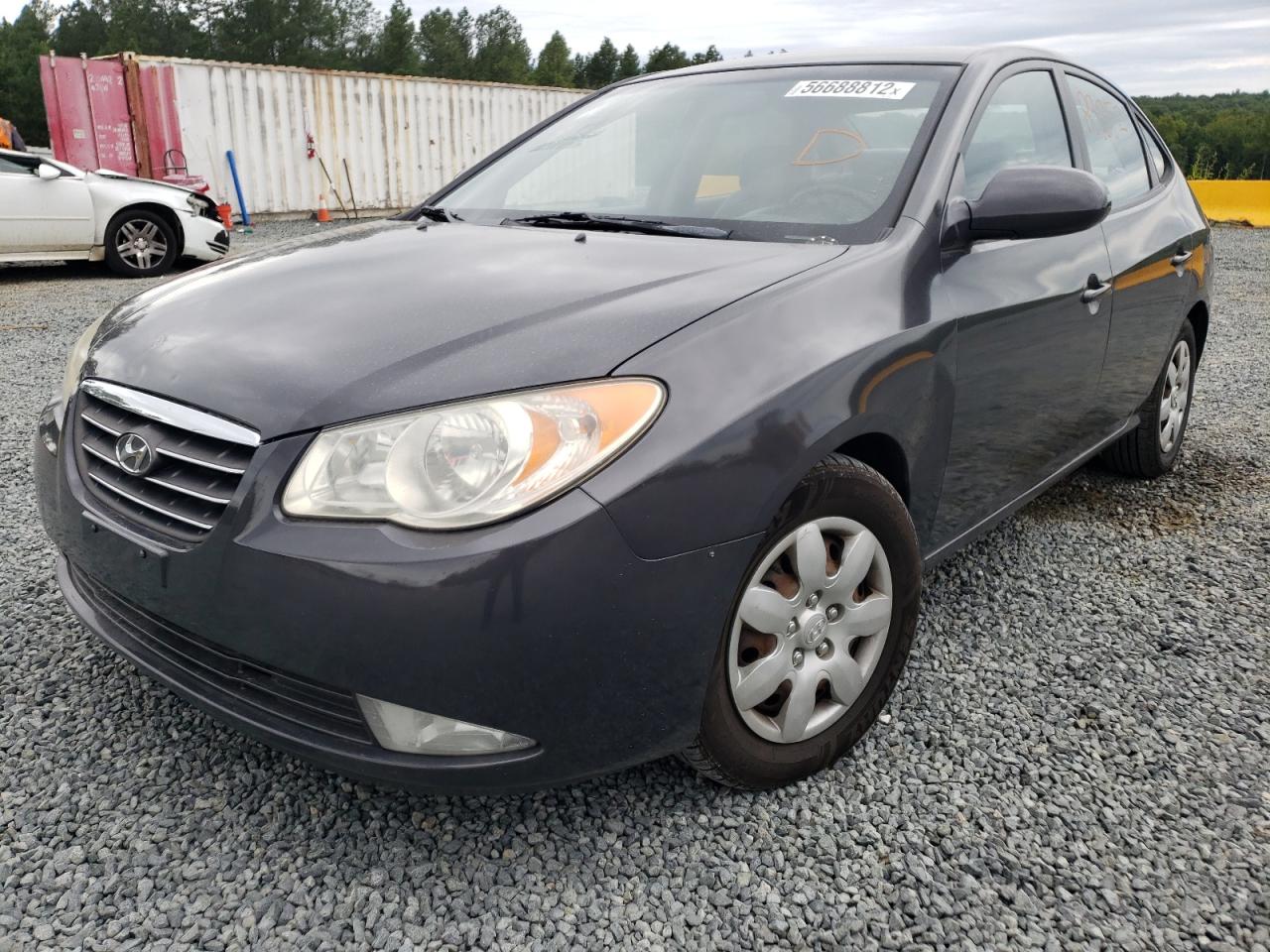2007 HYUNDAI ELANTRA GLS VIN: KMHDU46D47U218948