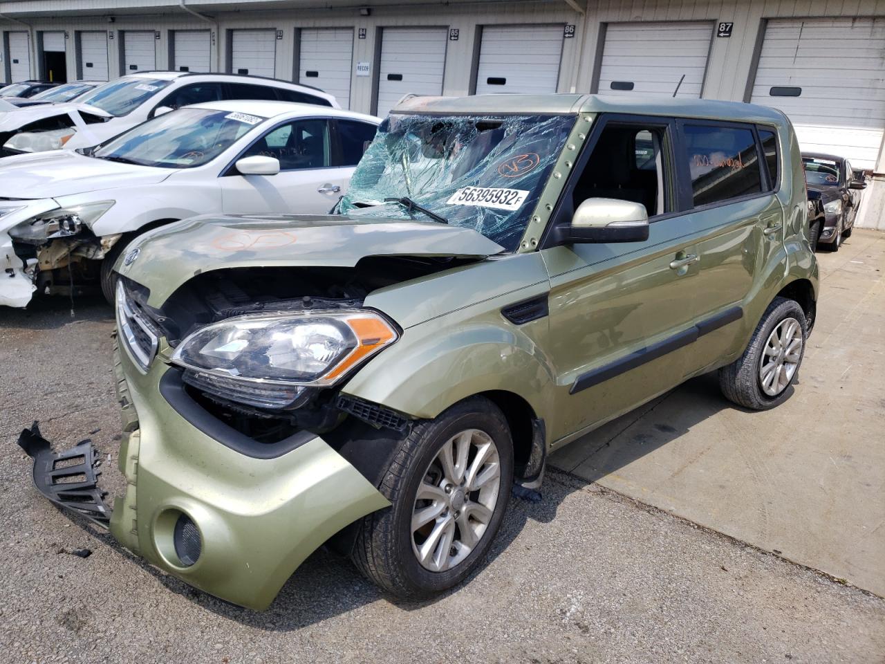 2012 KIA SOUL + VIN: KNDJT2A65C7404952