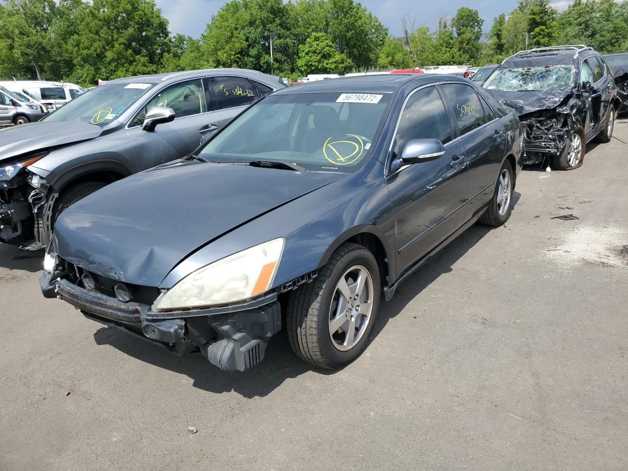 2007 HONDA ACCORD HYBRID VIN: JHMCN36497C003237